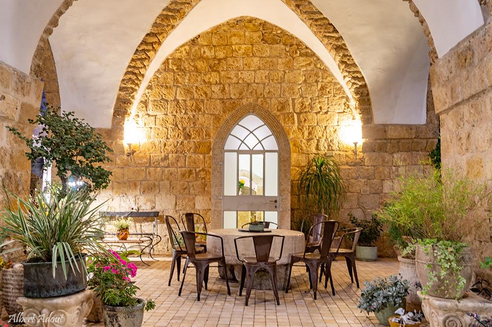 מרפסת כניסה לסוויטת הגן