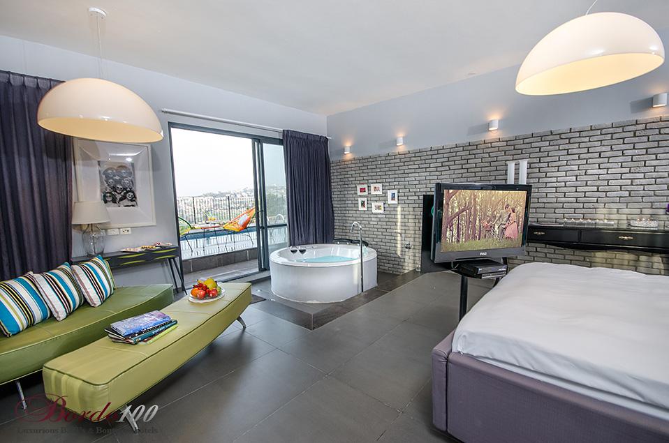 חללי הסוויטות פתוחים, מרווחים ומוארים היטב