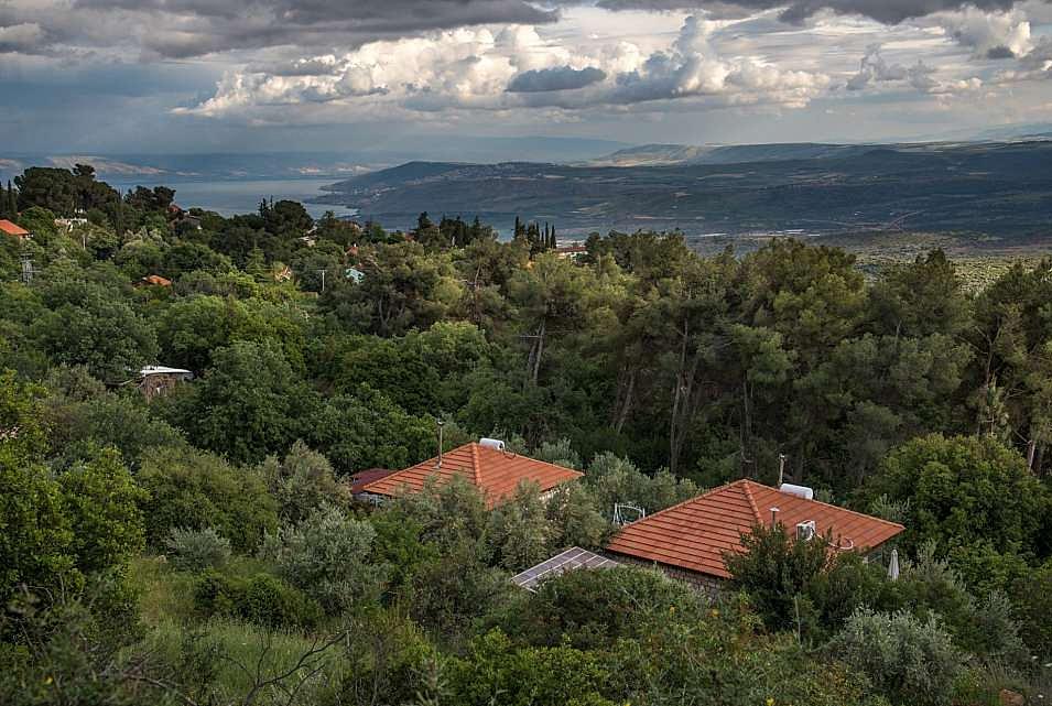 נוף מרהיב אל הרי הגליל התחתון ובקעת בית הכרם