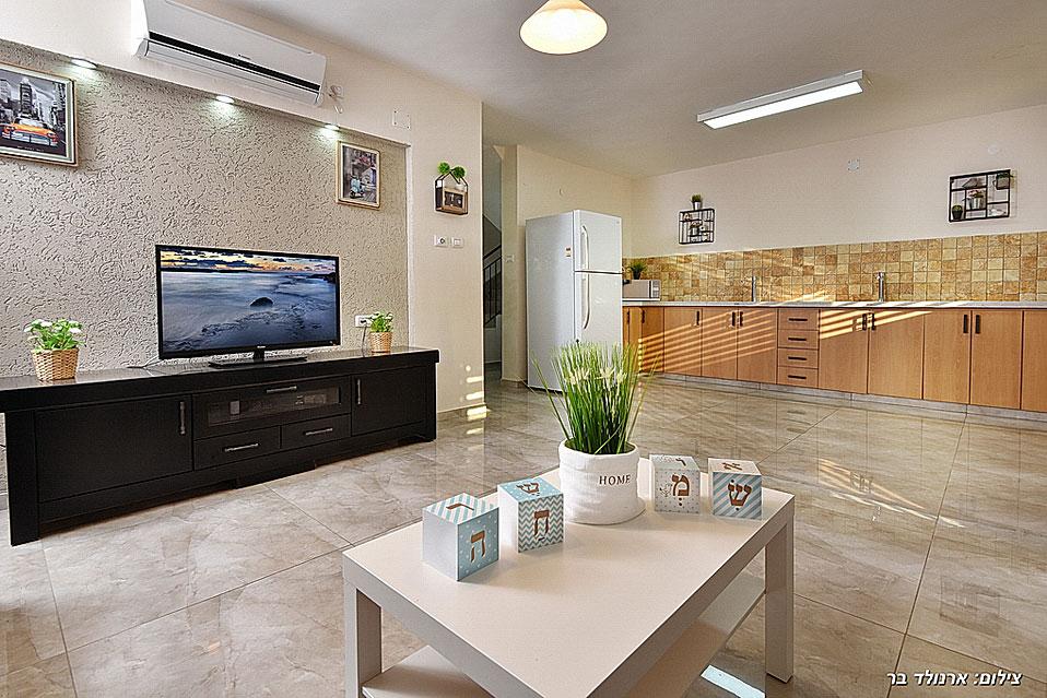 מטבח מאובזר לנוחות הנופשים