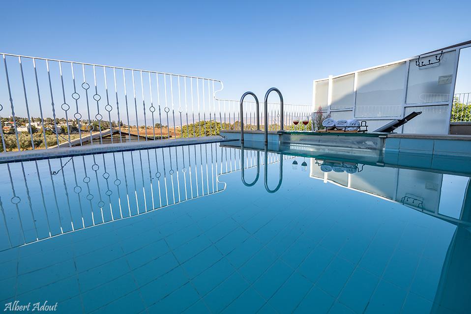 סוויטה 1- בריכת שחיה מול הנוף