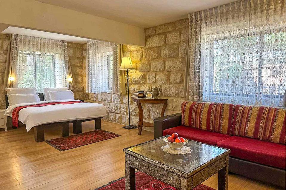 סוויטות יוקרה בעיצוב אמנותי ואווירה אינטימית