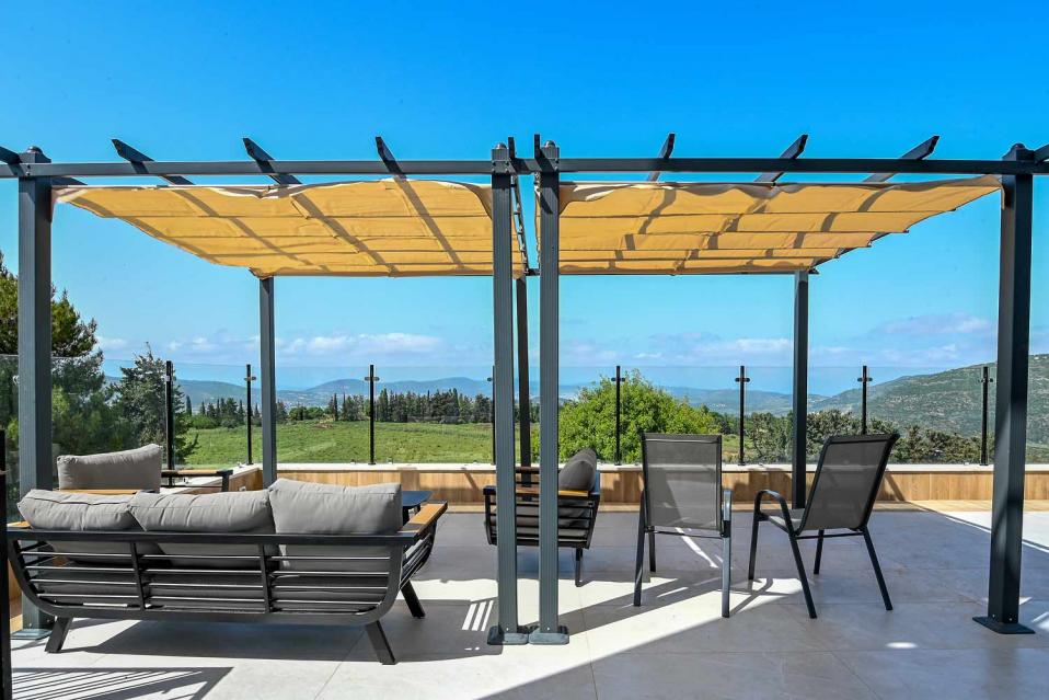 אזורי ישיבה חיצוניים- מול נוף פתוח