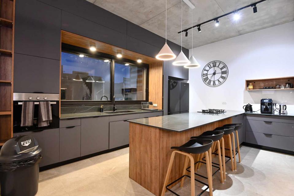 מטבח מאובזר באופן מושלם