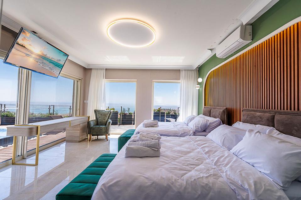 סוויטות וחדרי שינה גדולים ומפוארים