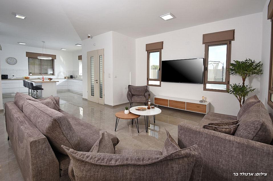 מרחב נוח שמתאים למשפחה בהרכב מלא