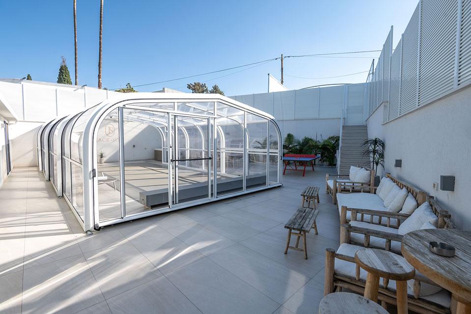 קירוי חורף, נפתח | נסגר בקלות