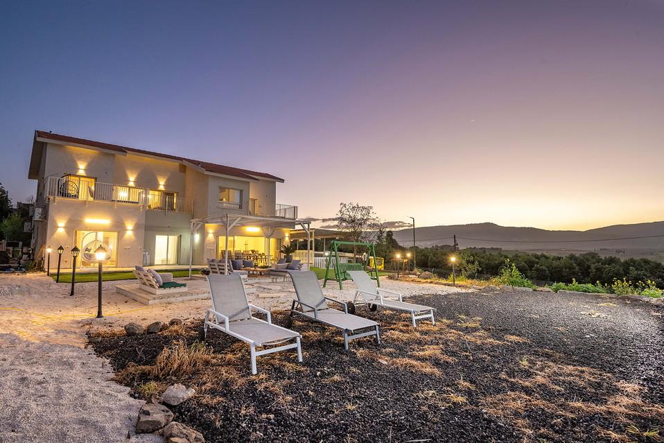 חופשה בנוף | וילת נופש במשמר הירדן